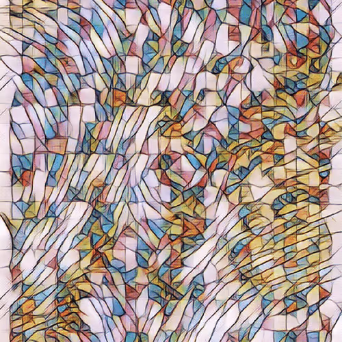 Mosaic Abstraction By Anona #262