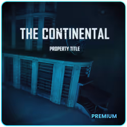 Premium The Continental NFT Property Title #279