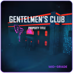 Mid-grade Gentlemen's Club NFT Property Title #153