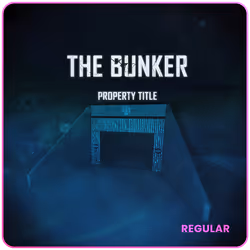 Regular The Bunker NFT Property Title #117