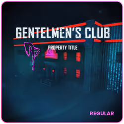 Regular Gentlemen's Club NFT Property Title #112