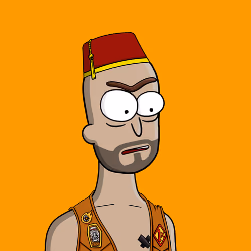 Bored Ricks Wubba Club #2481
