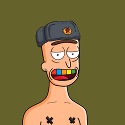 Bored Ricks Wubba Club #1054