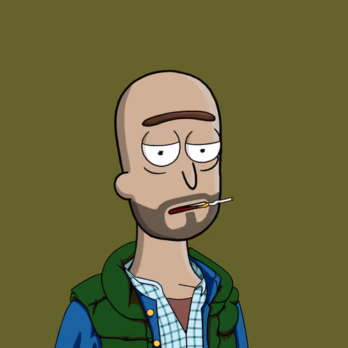 Bored Ricks Wubba Club #2558