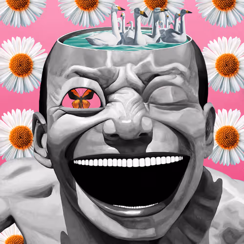 Yue Minjun Boundless