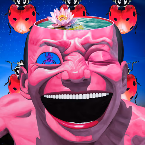 Yue Minjun Boundless