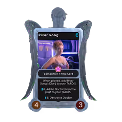River Song - Glitch Angel Frame