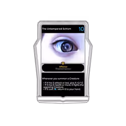 The Untempered Schism - Silver Frame