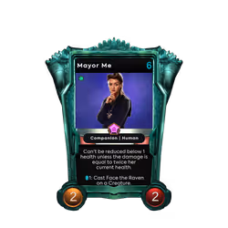 Mayor Me - Ice Warrior Frame