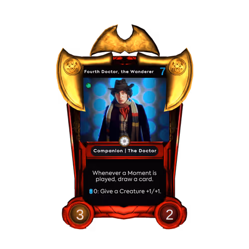 Fourth, the Wanderer - Time Lord President Frame