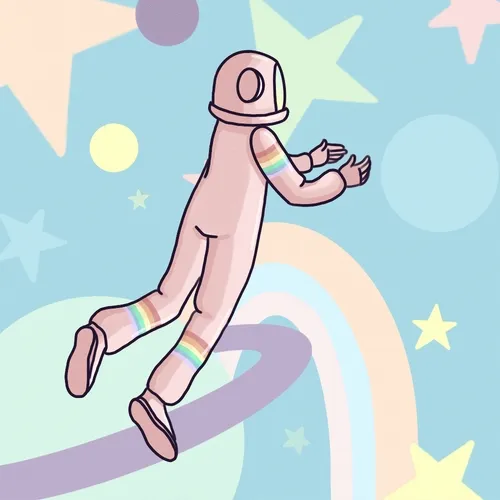 Space Hug #6075 (Left)