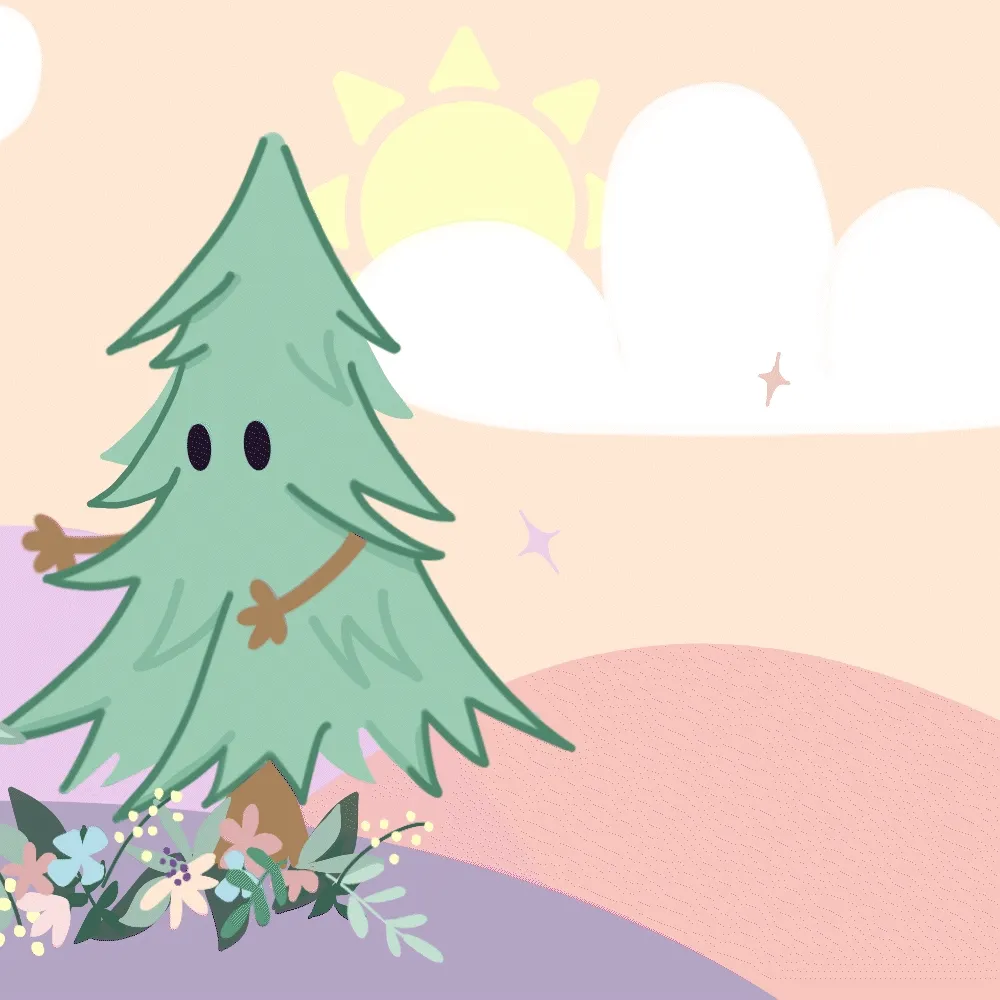 Tree Hug #6071 (Right)