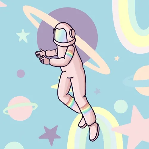 Space Hug #6093 (Right)
