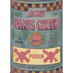 PARIS GREEN CAN 087