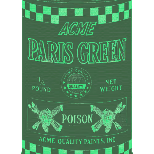 PARIS GREEN CAN 073