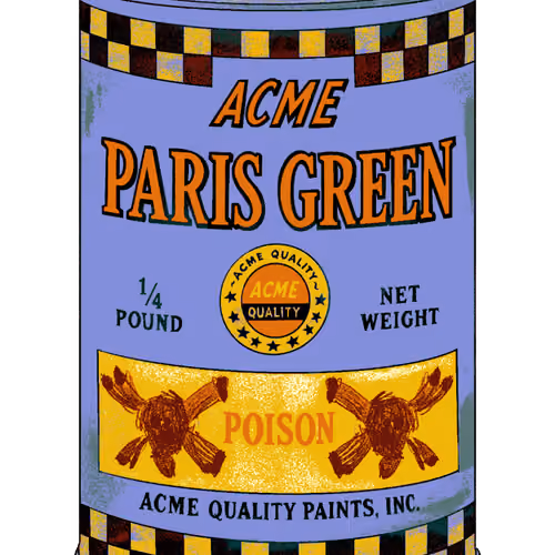 PARIS GREEN CAN 122