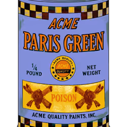 PARIS GREEN CAN 122