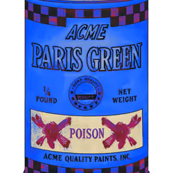 PARIS GREEN CAN 090