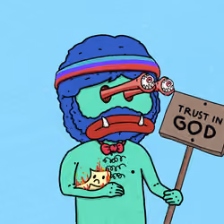 GOD IS APEPE #6671