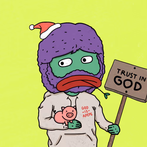 GOD IS APEPE #5607