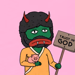 GOD IS APEPE #7129