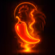 Rooster Ghost Pepper