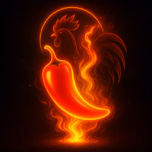 Rooster God Chilli Pepper