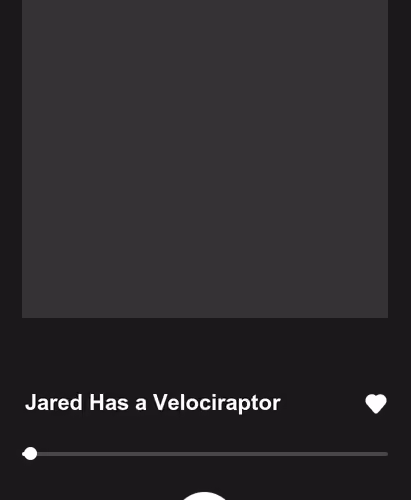 Jared Has a Velociraptor