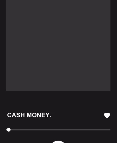 CASH MONEY.