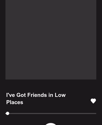 I've Got Friends in Low Places