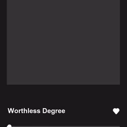 Worthless Degree