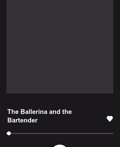 The Ballerina and the Bartender