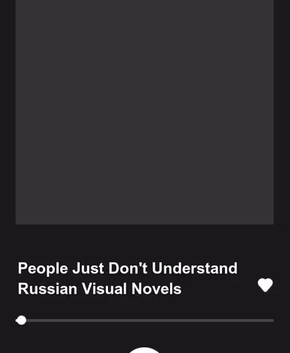 People Just Don't Understand Russian Visual Novels