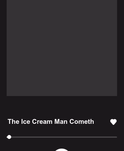 The Ice Cream Man Cometh