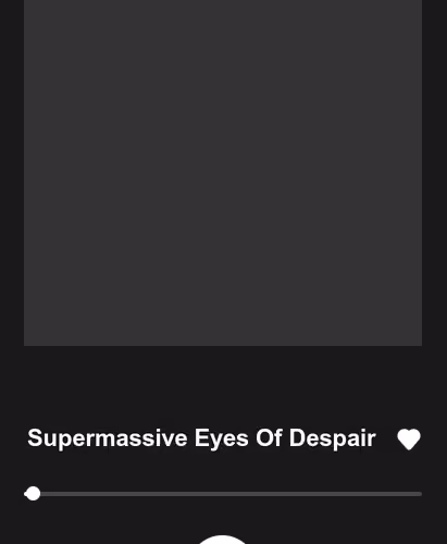 Supermassive Eyes Of Despair