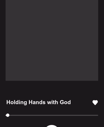 Holding Hands with God