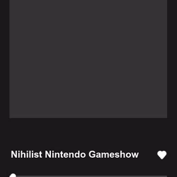 Nihilist Nintendo Gameshow