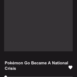 Pokémon Go Became A National Crisis