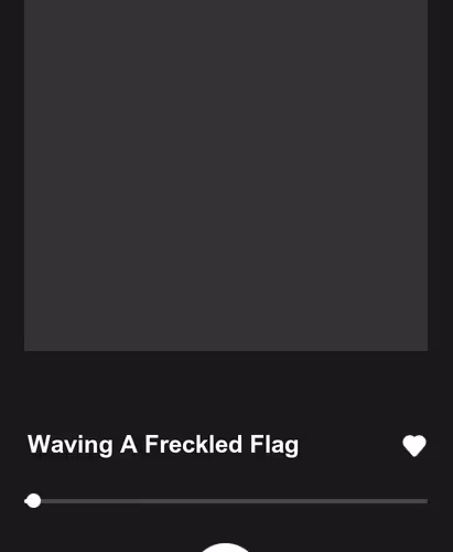 Waving A Freckled Flag