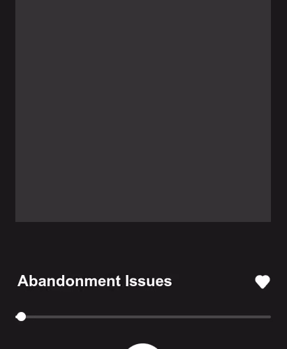 Abandonment Issues