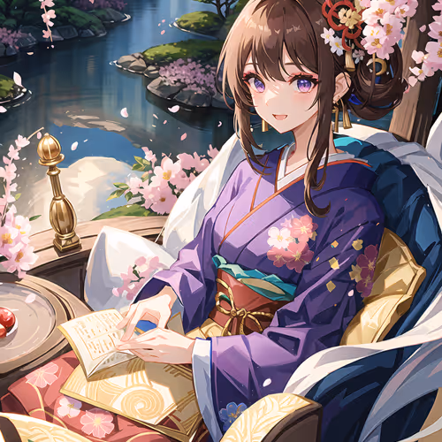 KYG [AI Generative Fan-art]町娘