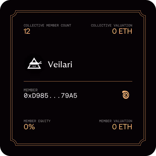 Membership Card for Veilari