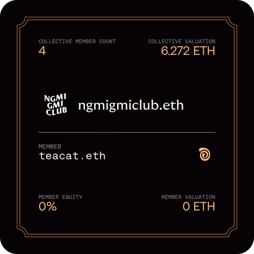 Membership Card for ngmigmiclub.eth