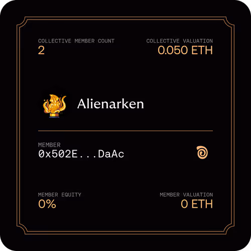 Membership Card for Alienarken