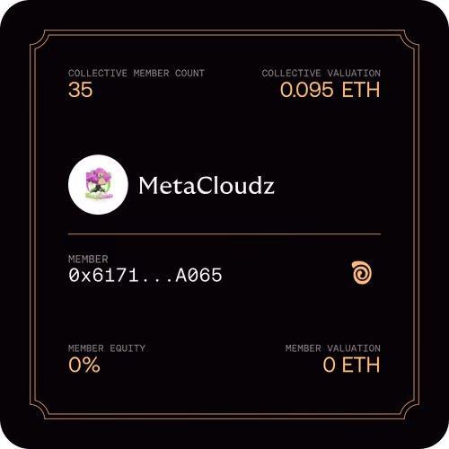 Membership Card for MetaCloudz