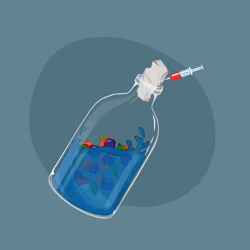Space Pirate Bottles #1075