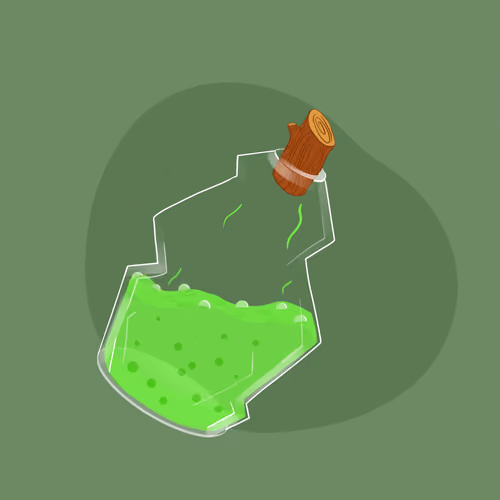 Space Pirate Bottles #1126
