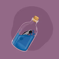 Space Pirate Bottles #1065