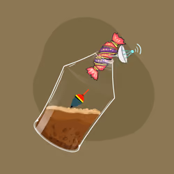 Space Pirate Bottles #1380