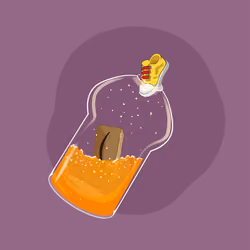 Space Pirate Bottles #674